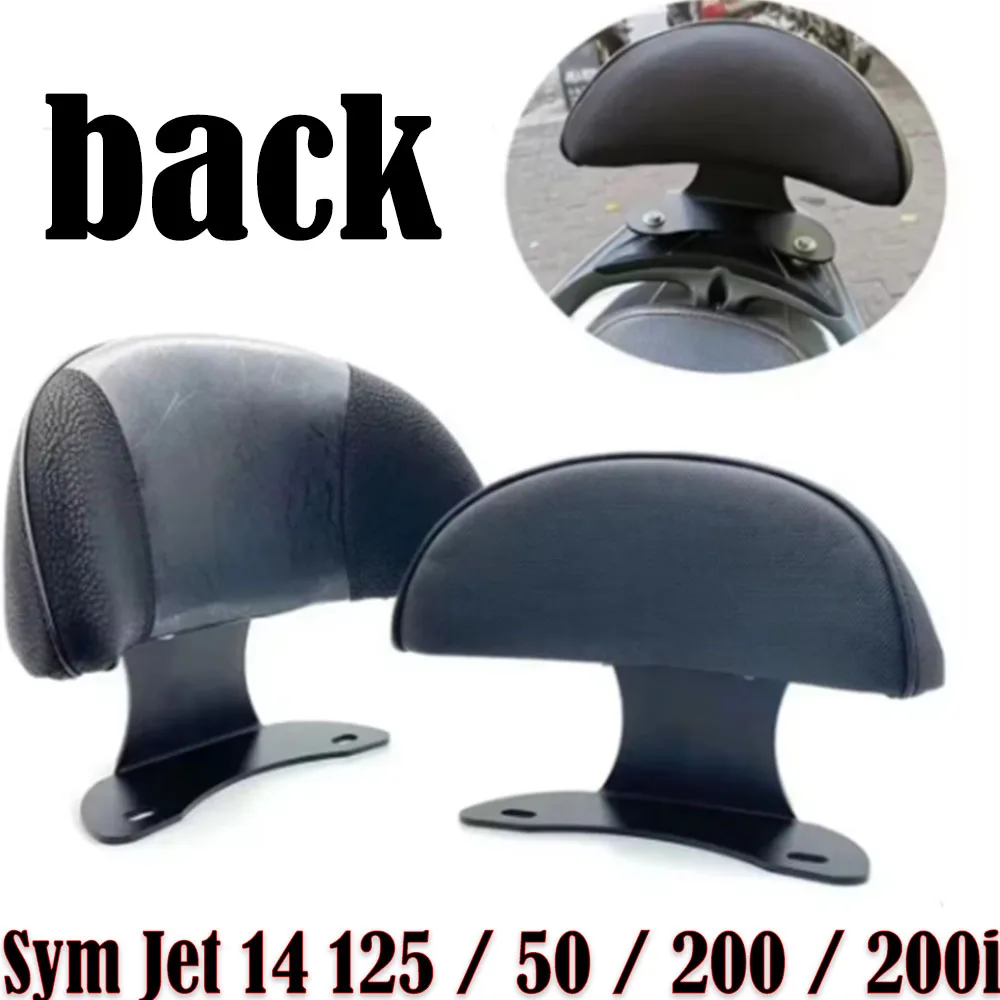 New Motorcycle Fit Sym Jet 14 Rear Passengers Backrest Mounting For Sym Jet 14 125 / 50 / 200 / 200i