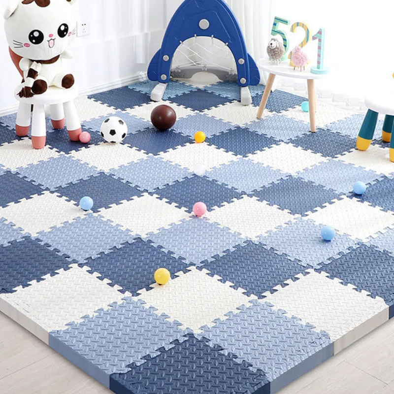 Non-Toxic Baby Play Mat, Interlocking Soft Foam Floor Mats for Kids\' Play Area and Baby Floor Exercise Non-Slip Design