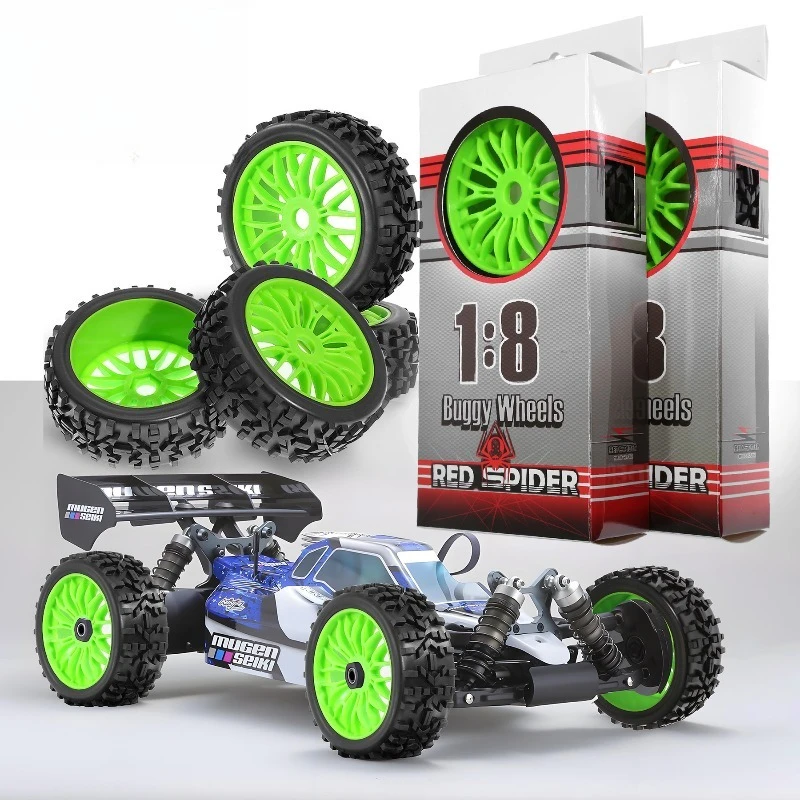 RS 1/8 Scale Off-Road Truck Tires R295 - Fits Serpent SRX8 & Kyosho MP9