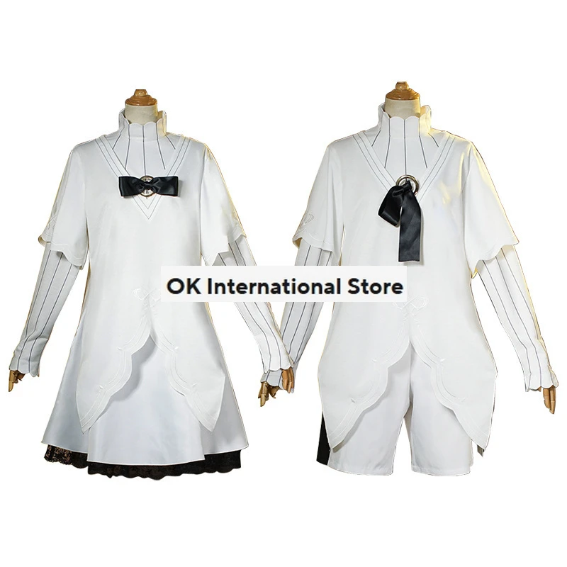 Reverse:1999 Choir Cosplay Costume Cute Game Party Dress Suit Anime Clothing Halloween Carnival White Uniforms Custom Made