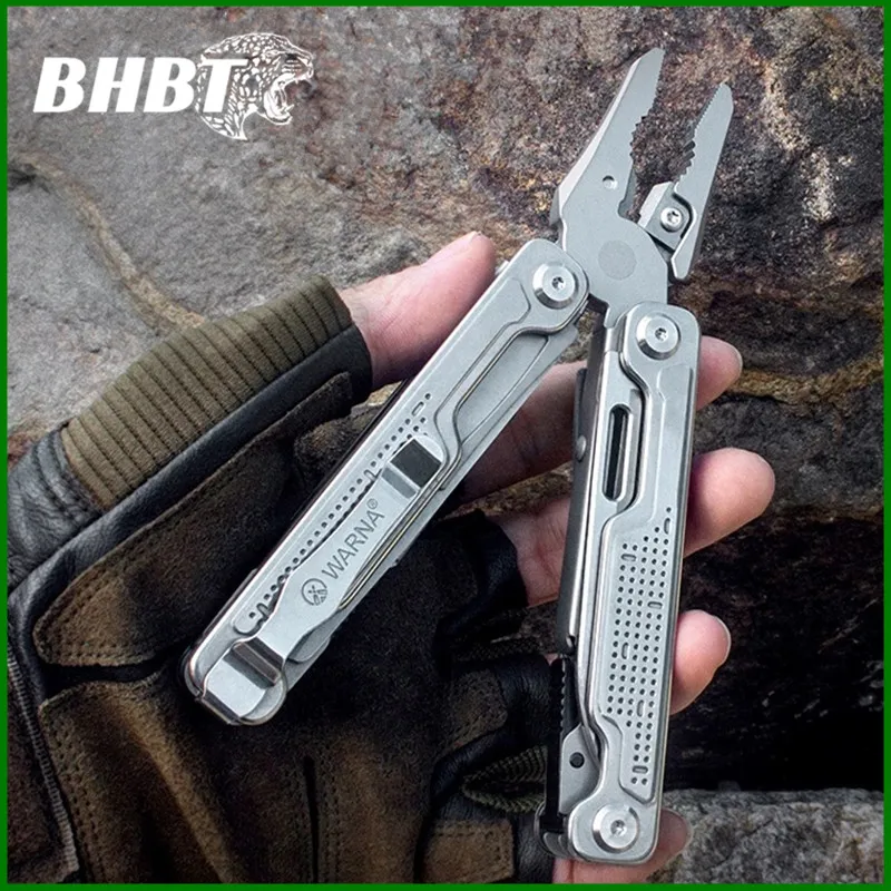 BHBT Ark Tool Pliers Steel Handle Black Stone Washed Copper Gasket