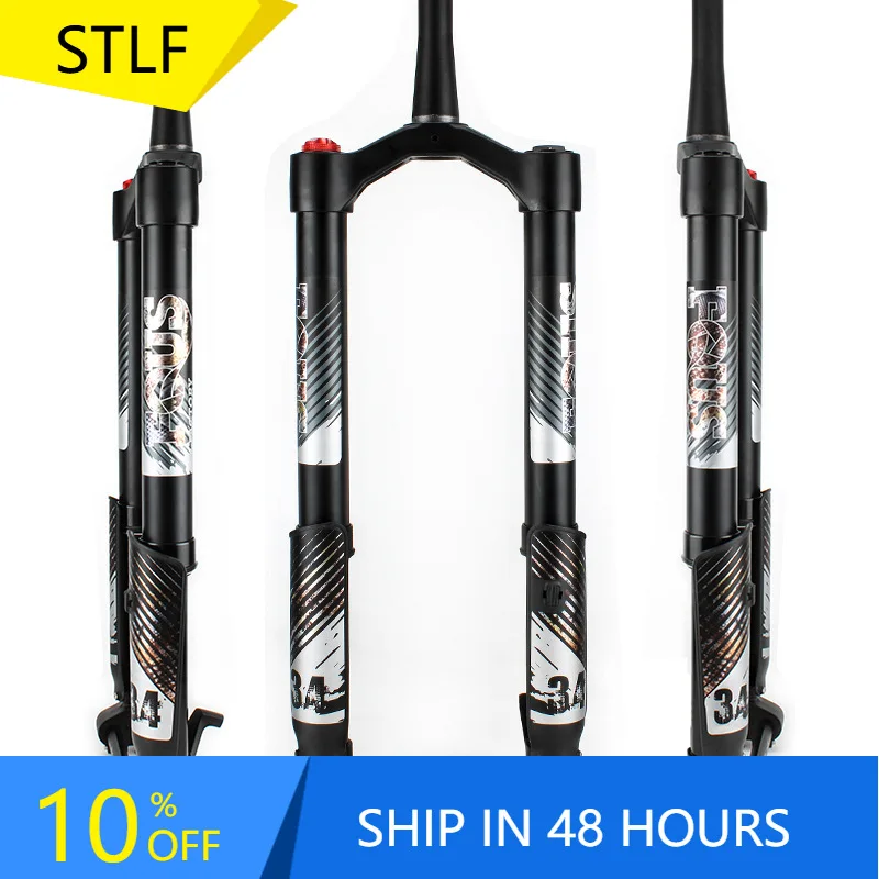 STLF Bucklos OEM/ODM Horquilla De Aire 20 24 26 Desert Snow Fat Bike Cycle Suspension Downhill Inverted Air Bicycle Parts Fork