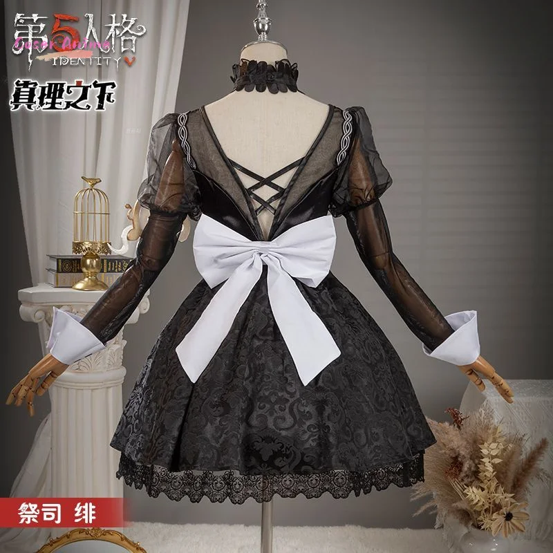 

Fiona Gilman Cosplay Costume Wig Anime Identity V cosplay Costume HSIU Priestess Maid Dress Suit Uniform Halloween Party Outfit