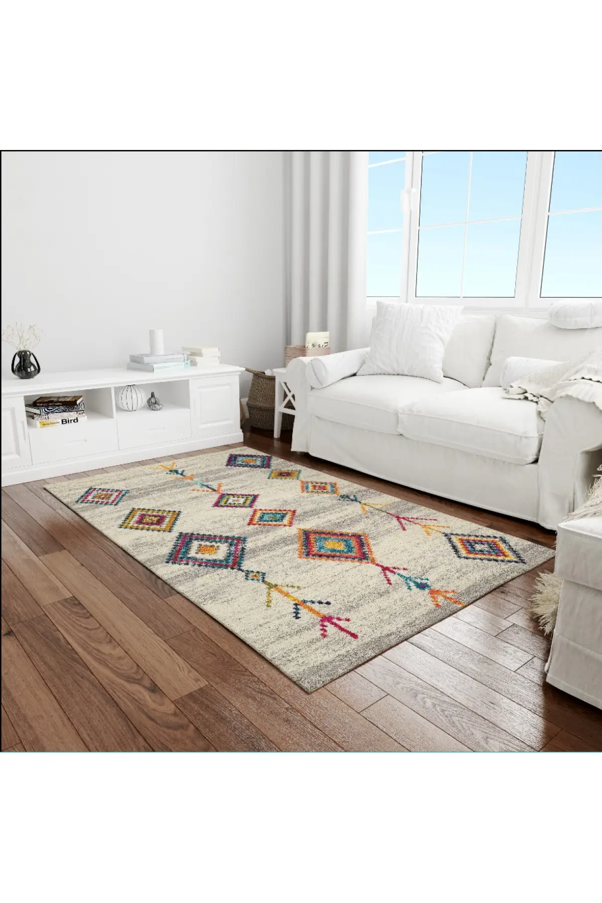 

DOLBOVI tassel digital printing non-slip sole Modern carpet-Djt-95-160x