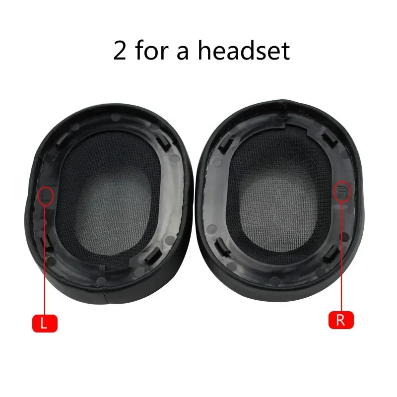Almohadillas para auriculares Plantronics RIG 500PRO, almohadillas de esponja, cojín de espuma suave, accesorios de repuesto para auriculares
