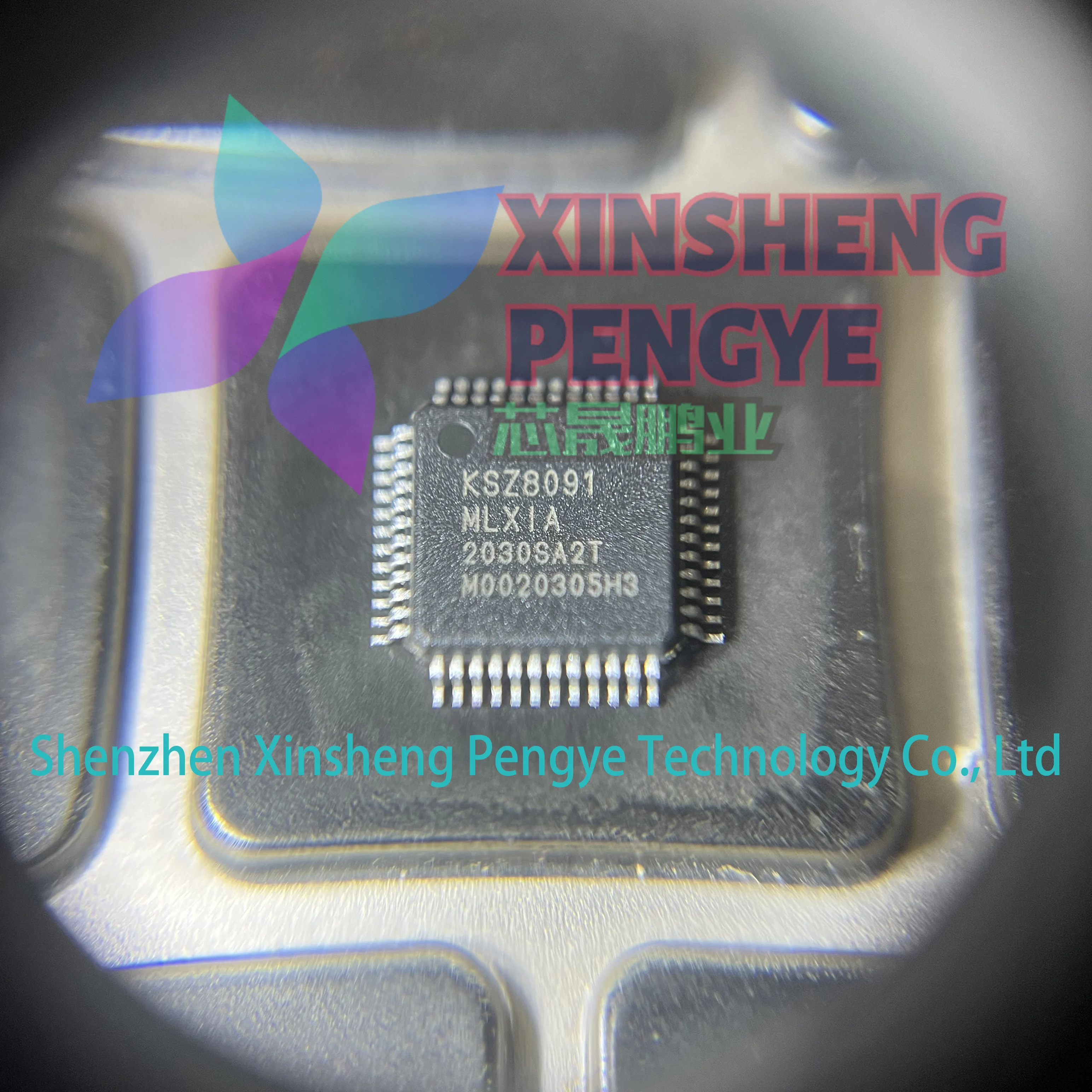 

100% New and Original KSZ8091MLXIA KSZ8091 Packaging LQFP-48 10Mbps/100Mbps 1.8V/2.5V/3.3V Interface IC In Stock
