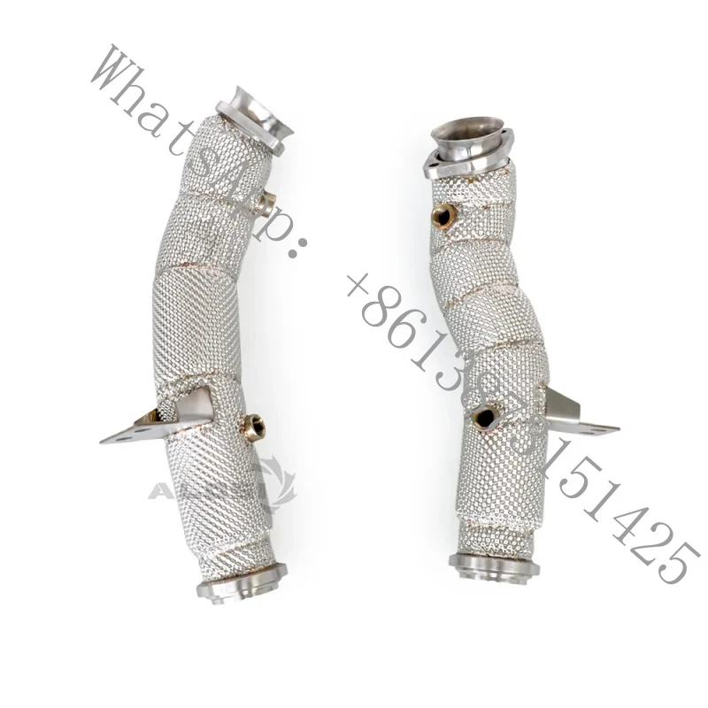 

Надежная и качественная спортивная выхлопная труба, подходящая для GLC43 GLC450 3.0T 2017-2022, с теплоизоляцией.