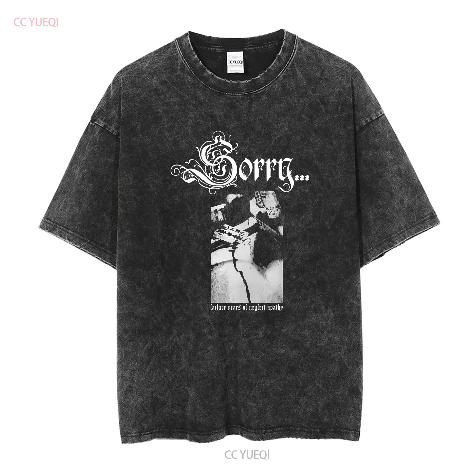 Sorry DSBM T Shirt Size XXL Lifelover Xasthur Mutiilation Sargeist Leviathan long or short sleeves vintage Washed streetwear