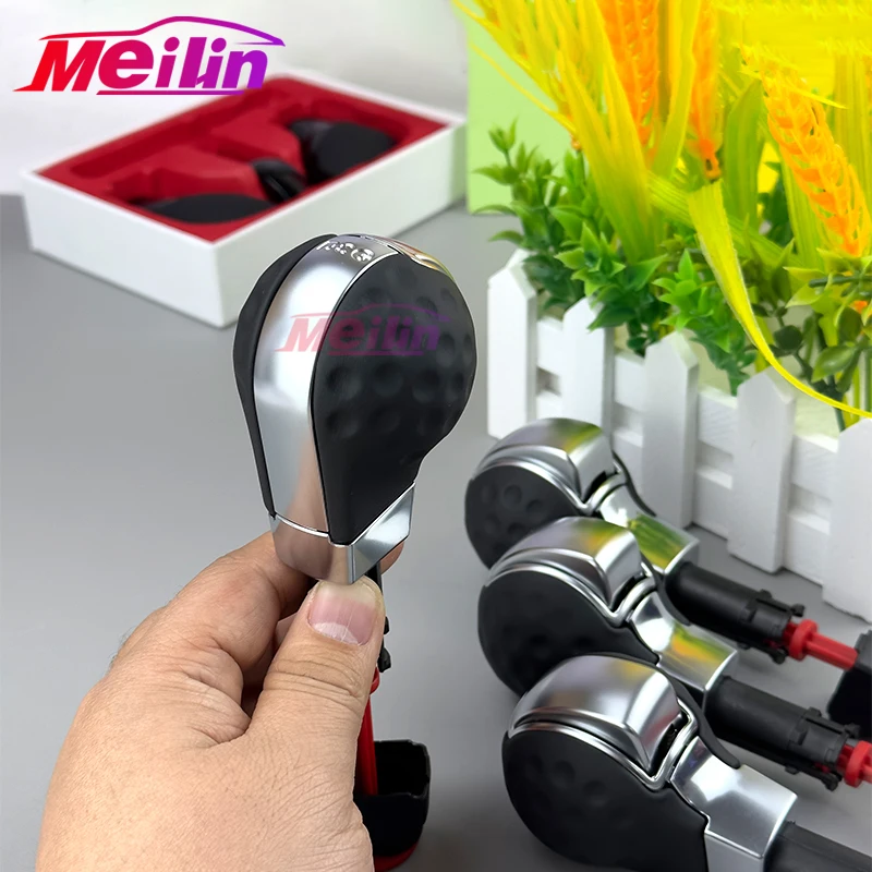 

For Auto DSG Gear Shift Knob Lever Shifter Hand Ball For VW Golf 6 7 7.5 R GTI Passat B7 B8 CC R20 Jetta MK6 GLI