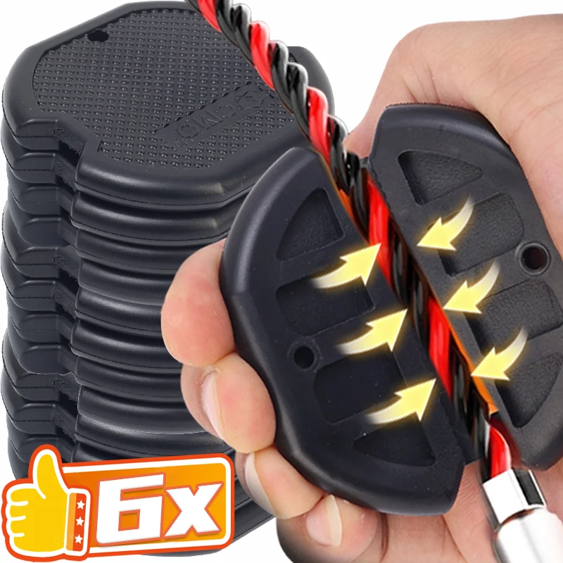 

Portable Wire Puller Rubber Thread Device Pull Steel Wire Anti Slip Clamp Electrician Specific Perforated Tube Wire Gripper Tool