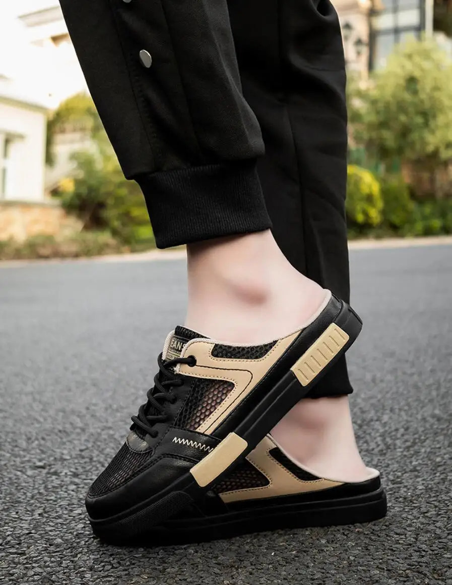 Herren Mesh Freizeitschuhe Mit Dicker Sohle Und Geruchsschutz_voghion.com