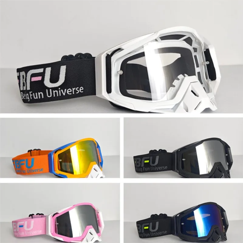 

Outdoor Snowfield Goggles Universal Helmet Compatible Wind Sand Dust Shield Wide Vision Eyewear for Ski Enthusiasts