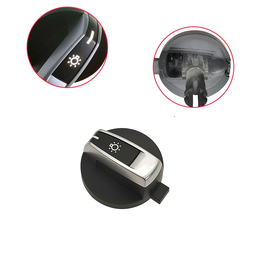 For BMW 5 Series 6 Series 7 Series X3 Headlight Switch Knob F10 F02 Light Switch 61319192744