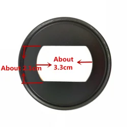 52mm Metal Filter Adapter Ring + Sticker for Sony RX100 M5 M5a / RX100 M6 / RX100 M7 / RX100 Mark V VI VII replace RN-RX100VI