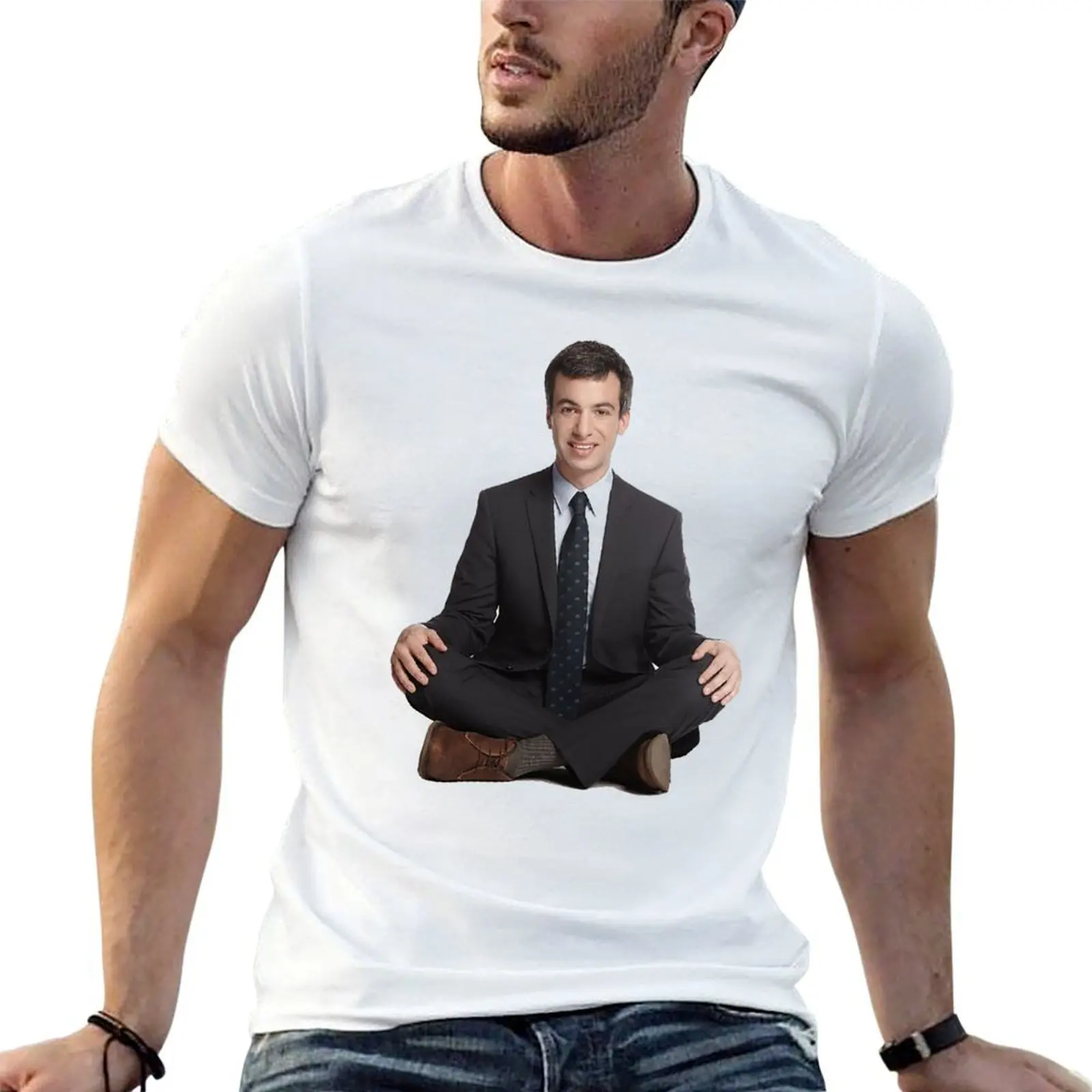 

Nathan For You- Nathan Fielder T-Shirt man t shirts cotton man t shirts graphic t shirts for man cotton funny T-shirt