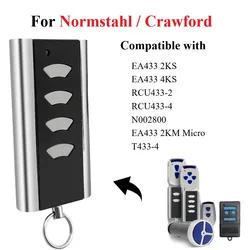 Normstahl / Crawford Standard Steel EA433 2KS 4KS RCU N002800 T433-4 2KM Micro Garage Door Remote Control 433.92MHz Rolling Code