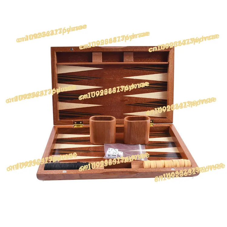 

11 Inch Backgammon Backgammon Backgammon Set Wooden Baccarat Board Game For Entertainment On The Table