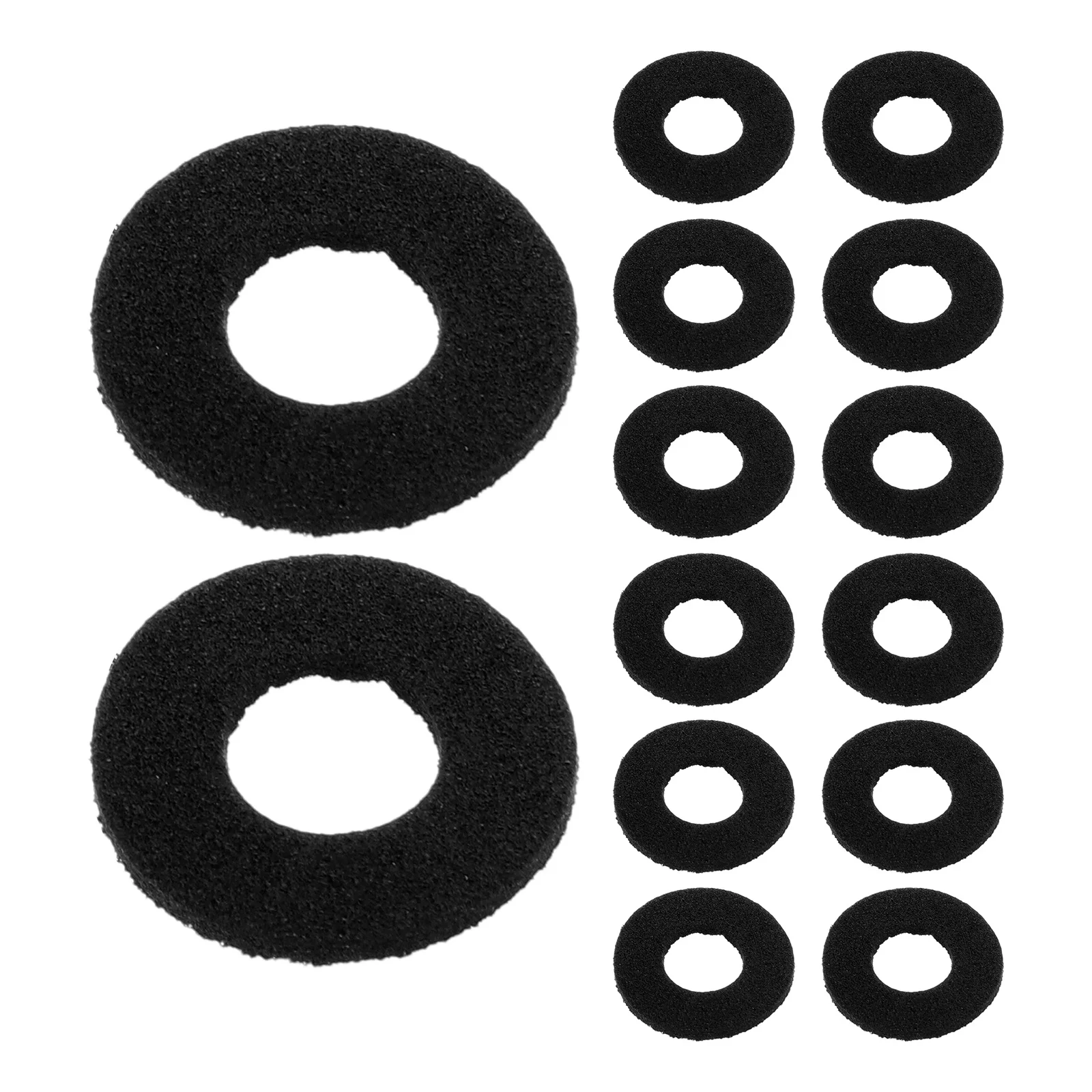 

100Pcs Universal Car Door Panel Buckle Pad High-Density Sponge Noise Reduction Shock Absorbing Interior Screw Cushion Vibration