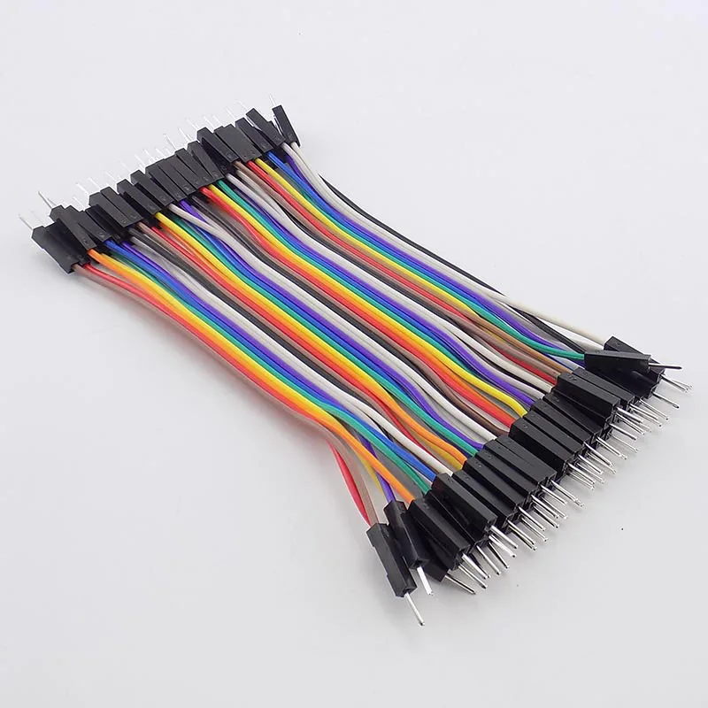 10cm 40pin Jumper Wire Eclectic Breadboard Cable Male to Male Female to Female Pin Jumper Line Connector for DIY Kit F1