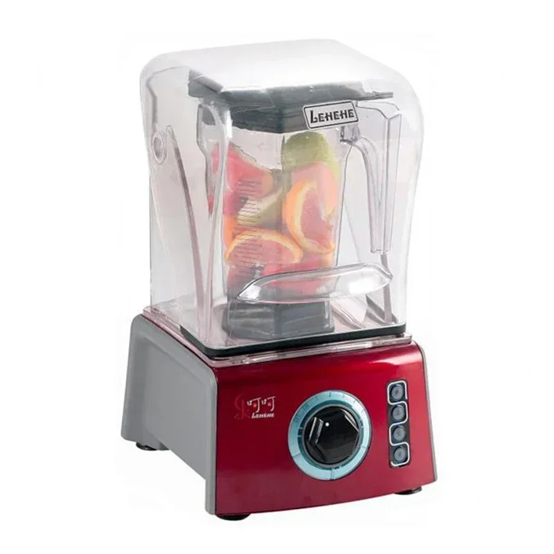 ماكينة صنع السموزي التجارية متعددة الوظائف ، آلة تكسير الثلج والفاكهة ، خلاط السموذي ، 1.2 لتر