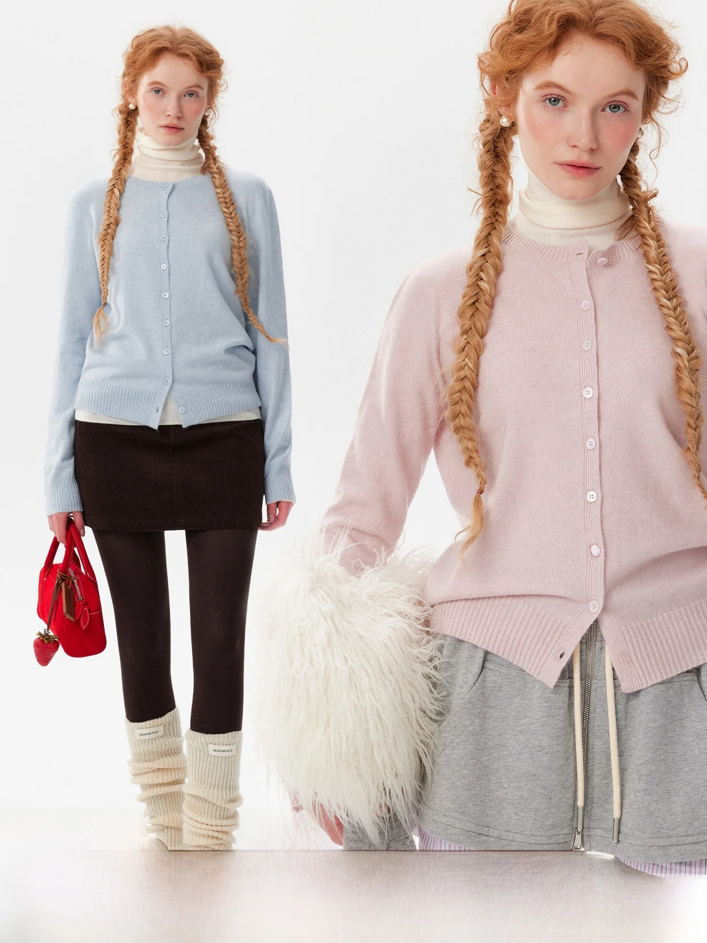 

Женский вязаный кардиган с узором «снежинка», круглым вырезом, из мягкой смесовой ткани (полиэстер, акрил, шерсть), с длинными рукавами