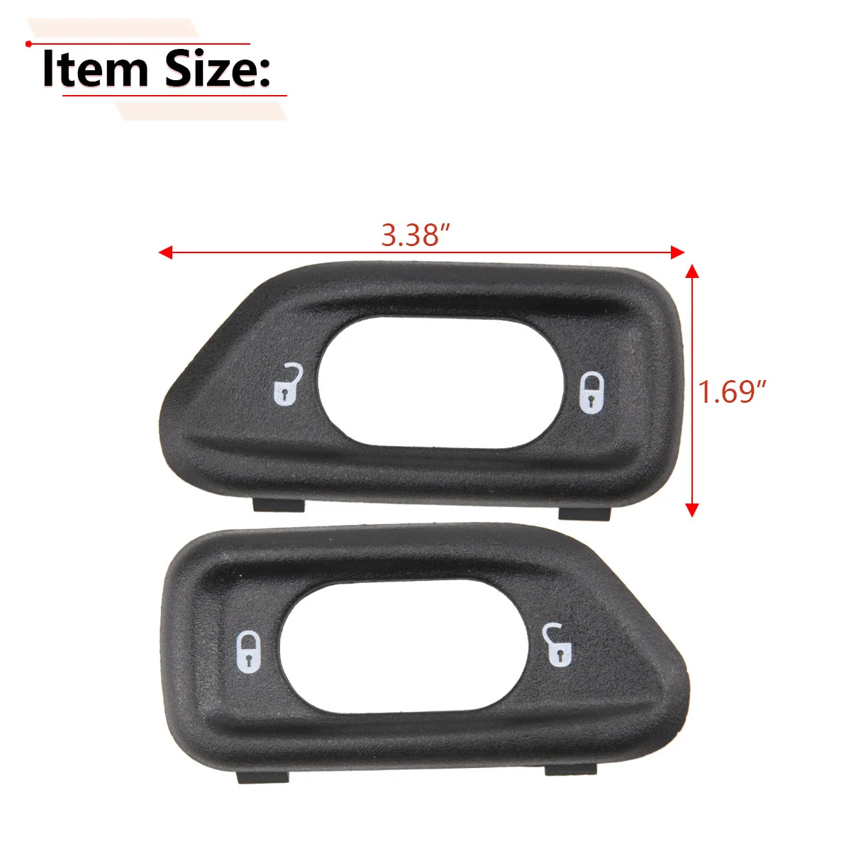 Auto Haustür schloss Schalter Lünette für Jeep Wrangler jk 2011 2012 2013 2014 2015 2016 2017 2018 68185910aa – Detail 16