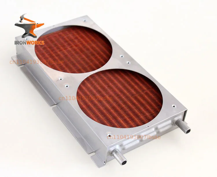 New 240 stainless steel heat exchanger, water cooled exhaust, copper fin radiator