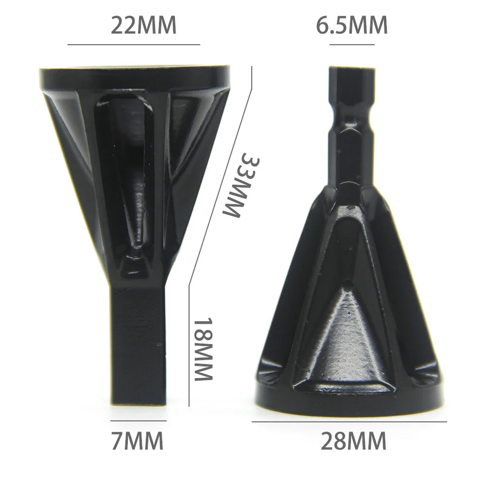 1/2PCS Deburring External Chamfer Tool Stainless Steel Remove Burr Tools for Metal Drilling Tool