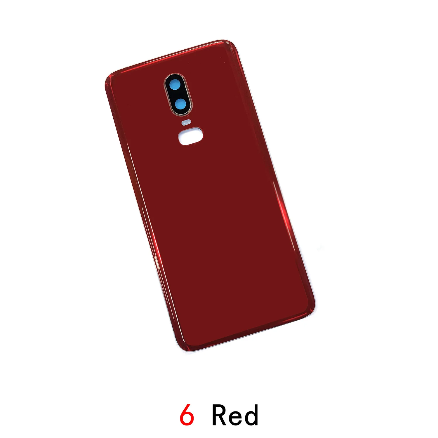 New For Oneplus 6 6T Battery Back Cover Housing Rear Door Case Replace Battery Cover With Camera Lens