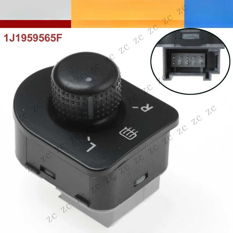 S+ For Golf VW Golf Jetta MK4 1998-2004 Passat B5 GTI Mirror Adjust Switch Control