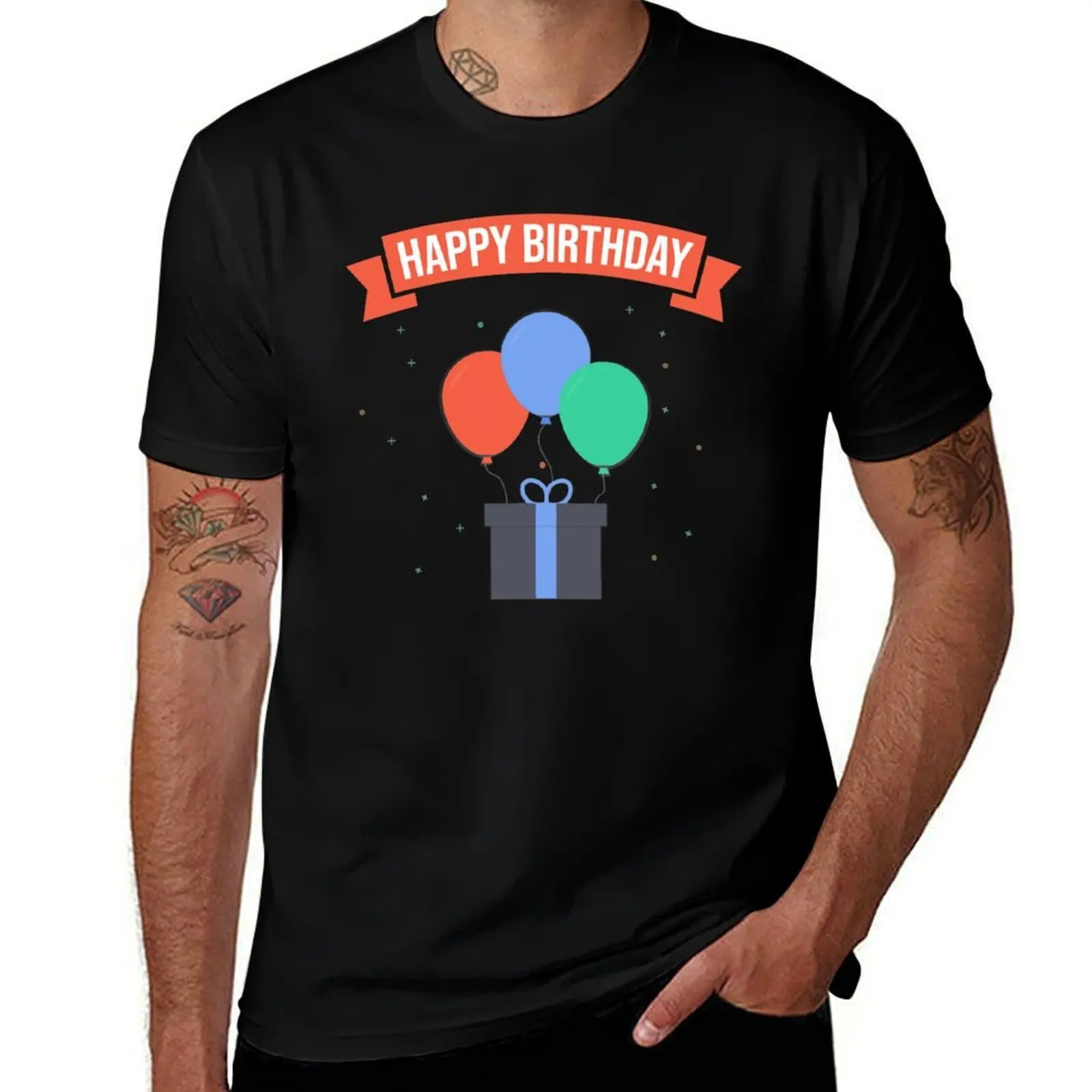 

happy Birthday T-Shirt Holiday Simple Tee Shirt