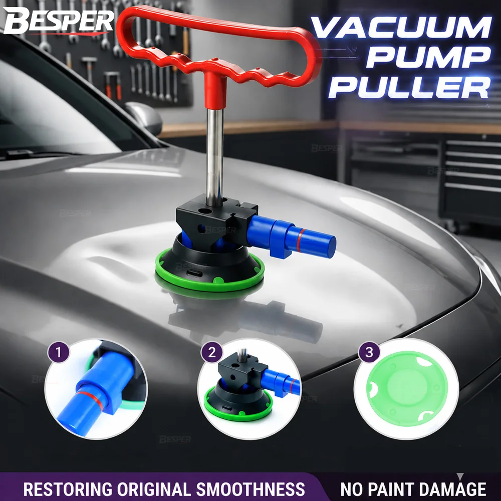 

Car Heavy Duty Hand Pump Suction Cup for Dent Repair Light Paintless Dent Repair Tool, Powerful Suction Cup Paintless Dent Pulle