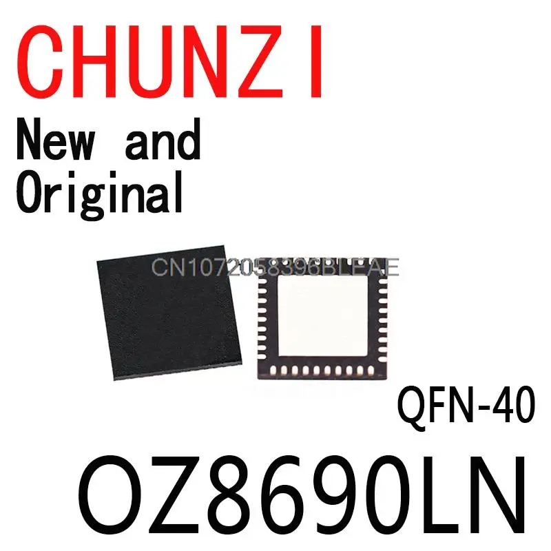 2PCS New and Original 0Z8690LN 5mm*5mm QFN-40 OZ8690LN