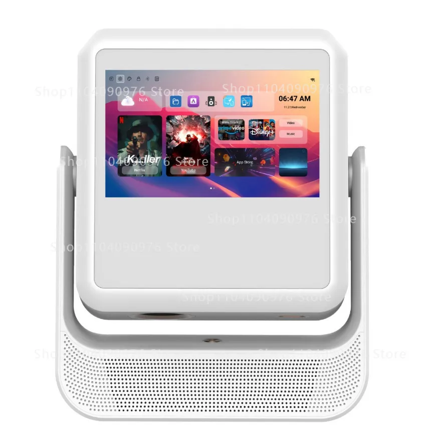 

Новый смарт-проектор 2025 года с сенсорным управлением и подставкой-стабилизатором 4-в-1 для домашнего кинотеатра, караоке и игр, Ultra HD