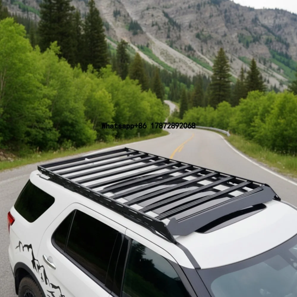 

New Hot-selling Aluminum Alloy Detachable Universal Roof Rack with 500kg Load Capacity and Easy Installation for Luggage Carts