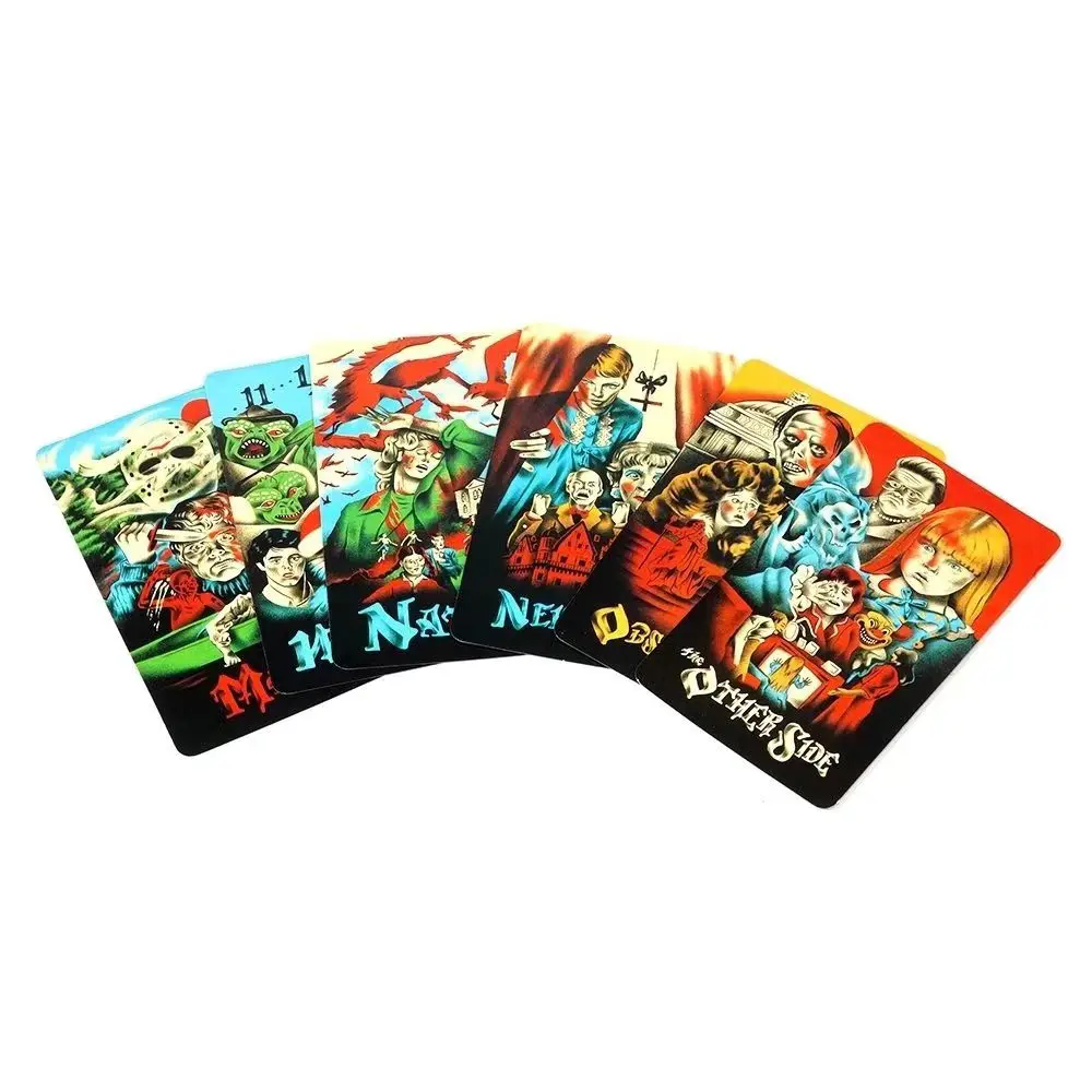 50 Uds. Tarjetas clásicas de oráculo de terror descubren la verdad y la inspiración en la oscuridad 10,3*6cm