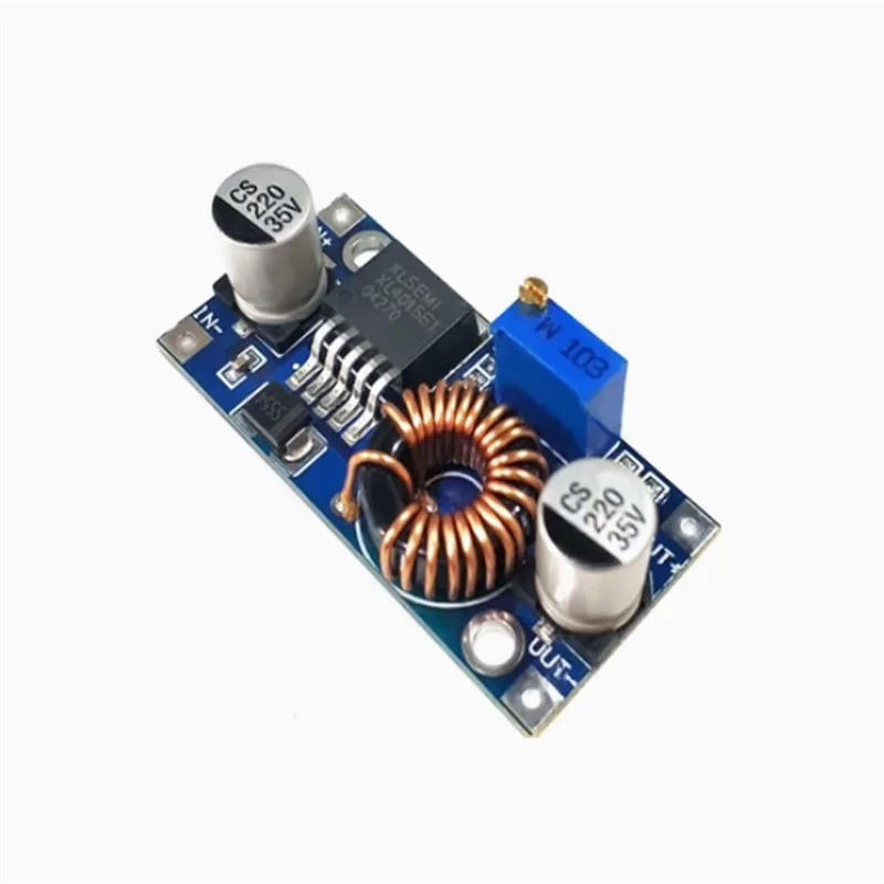 XL4015 adjustable buck module 5~35V high power 96% high efficiency and low ripple 5A