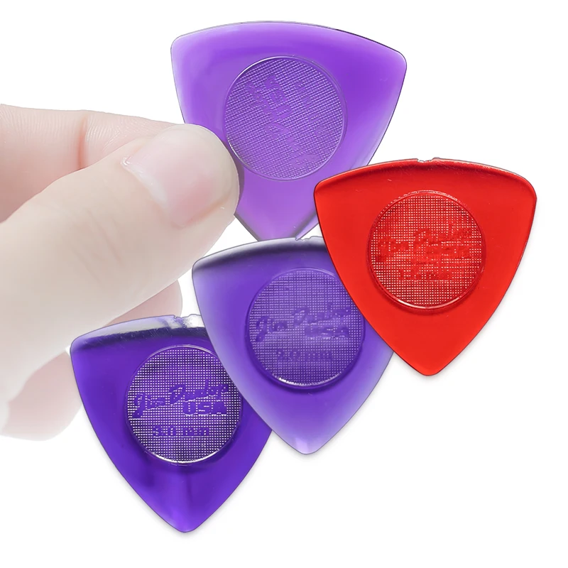 3pcs/1pc Dunlop Guitar Picks 473R TRI Stubby Pick 1.5/2.0/3.0 mm, USA Original Guitar Accessories