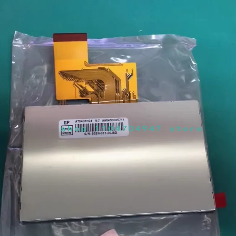 New 4.3 inch LCD Screen 40PIN 32000579-04 AT043TN24 V.1 AT043TN24 V.7 AT043TN25 V.2 with Touch Screen Glass Panel Sensor