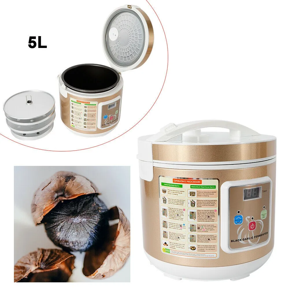 Intelligent Black Garlic Fermenter 90W 12-15 Days Automatic Fermentation Machine 3.4KG Special Gift