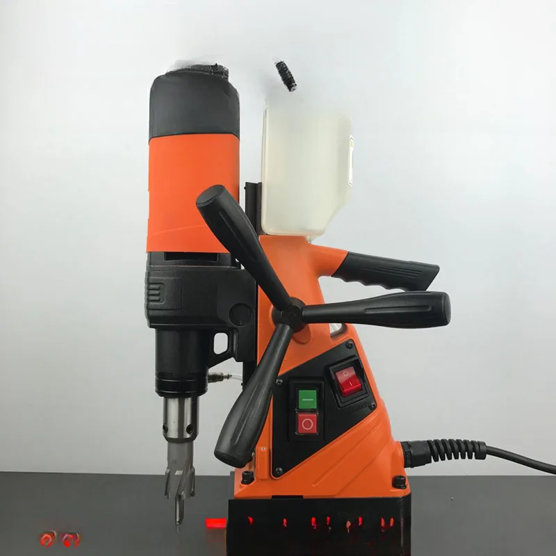 DX-35 Magnetic Seat Drill, Iron Suction Drilling Core Drill 1100W Electric Drill