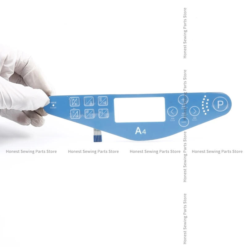 1PCS New Operation Panel Board Sticker Membrane Film Keypad Button Switch Paper Powermax System for A4 Industrial Sewing Machine