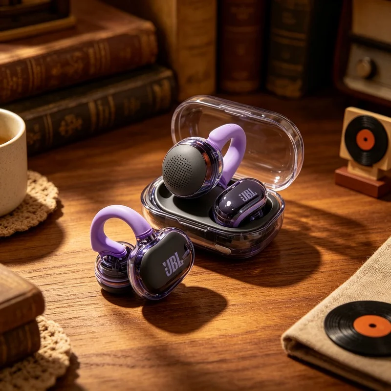 JBL Clips High-Fidelity Sound Wireless Headphones for Music Lovers