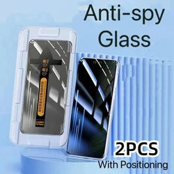 Privacy Tempered Glass For Xiaomi MI 13 Lite 10 11 12 Pro 14 Ultra 12X 12S Anti Glare Peep Easy Auto Installer Screen Protector