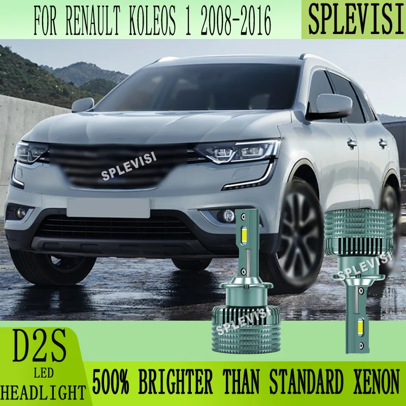 

360° Light Increases Visibility 66240/66040 LED Car Headlight For RENAULT KOLEOS 1 2008 2009 2010 2011 2012 2013 2014 2015 2016
