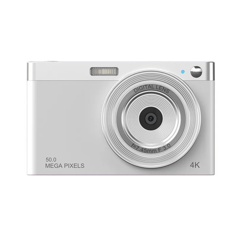 

50 Million Pixels 4K Digital Camera 16x Digital Zoom 2.88-inch IPS High-Definition Screen 1080P Photography Camera AF Autofocus