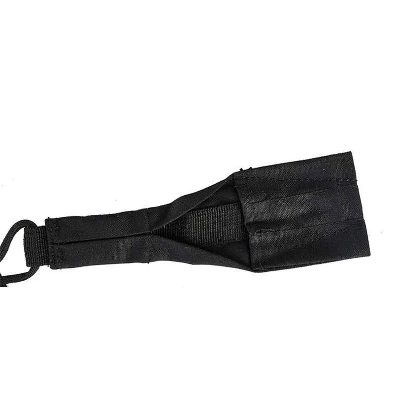 Recurve Bow Stringer z antypoślizgową podkładką ochronną nylonową kokardką narzędzia na zewnątrz akcesoria myśliwskie trwałe