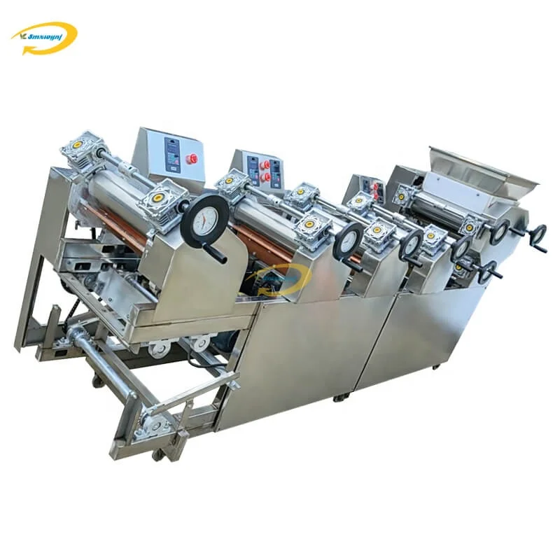 Easy To Operate Noodles Machine Fresh Noodle Making Machine Fully Stainless Steel Dry Noodle Production Line