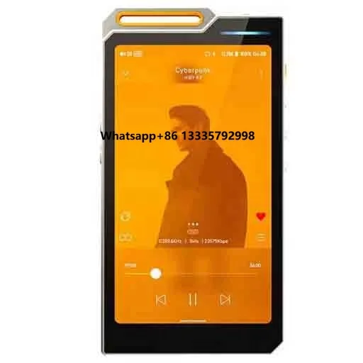 

Hi-By R-4 HiFi Music Player with ES9018Q2M*4 Android12 DSD256 MQA 16x USB DAC Headphone AMP Blue-tooth WiFi MP3 Audio Android12