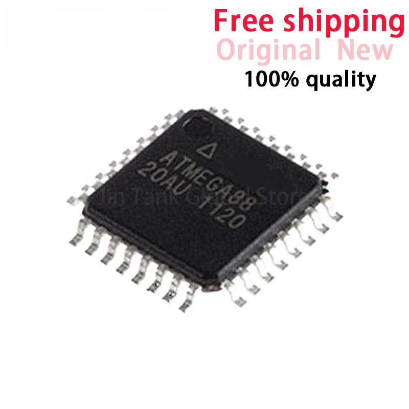 (5-10piece)100% New ATMEGA88-20AU ATMEGA88 20AU QFP-32 Chipset